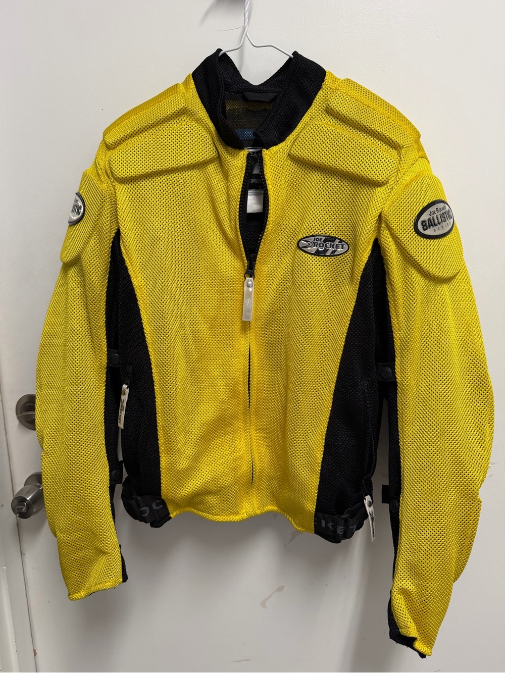 Joe Rocket Yellow and Black Kids Mesh Puffer Jacket